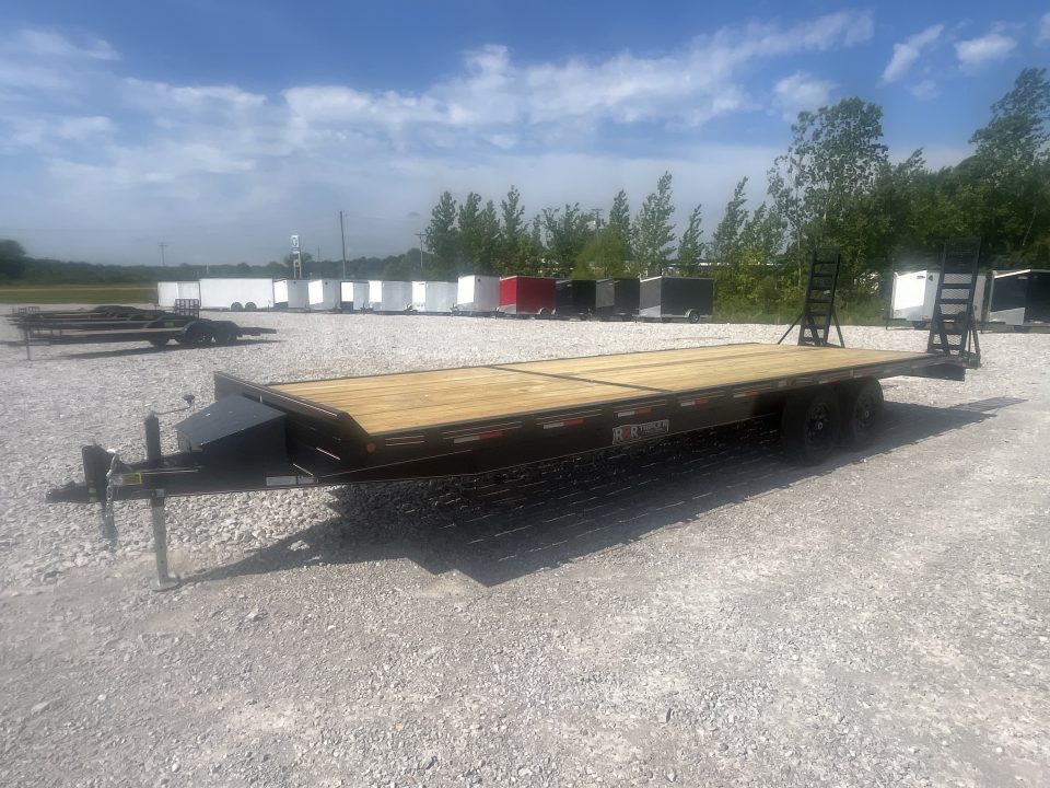 New 2026 Triple R 102X26 DECKOVER 14K W/STAND UP RAMPS