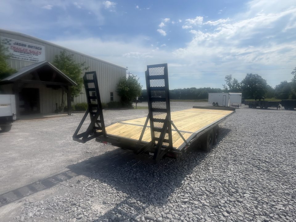 New 2026 Triple R 102X26 DECKOVER 14K W/STAND UP RAMPS