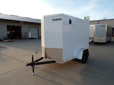 New 2026 Compass Indigo DLX 5 x 8 Cargo / Enclosed Trailer