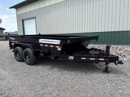 New 2026 16'x83  PJ DT1 5-Stage Telescopic Dump Trailer