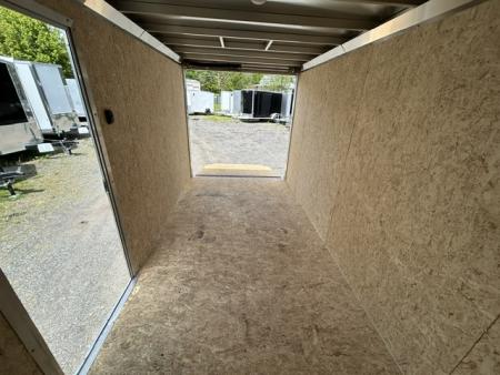 Used 2024 ATC USED 6x12 Aluminum Frame Cargo / Enclosed Trailer