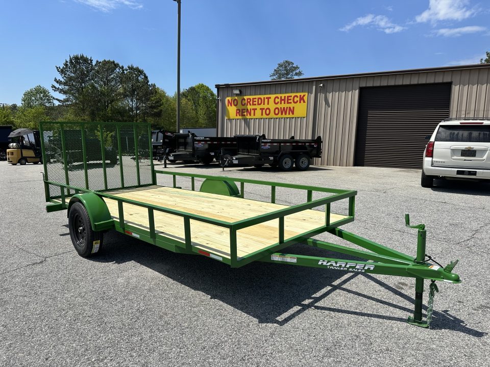 New 2026 6.5X14 SINGLE AXLE UTILITY TRAILER