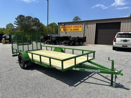New 2026 6.5X14 SINGLE AXLE UTILITY TRAILER