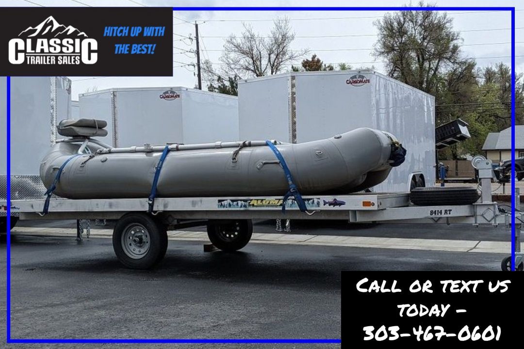 New 2027 Aluma 8414RT Raft Trailer