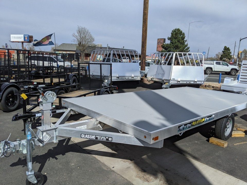 New 2027 Aluma 8414RT Raft Trailer
