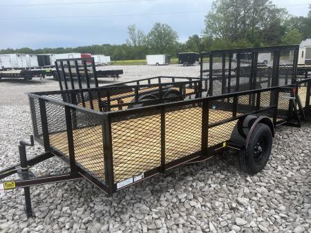 New 2026 Triple R 78X12 LANDSCAPE TRAILER W/2' MESH SIDES SINGLE AXLE