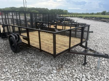 New 2026 Triple R 78X12 LANDSCAPE TRAILER W/2' MESH SIDES SINGLE AXLE