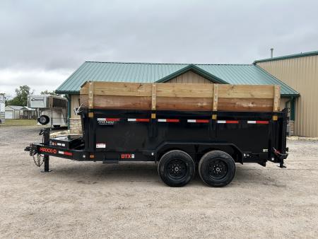 Used 2024 MAXX-D DTX 83x14 Dump Trailer