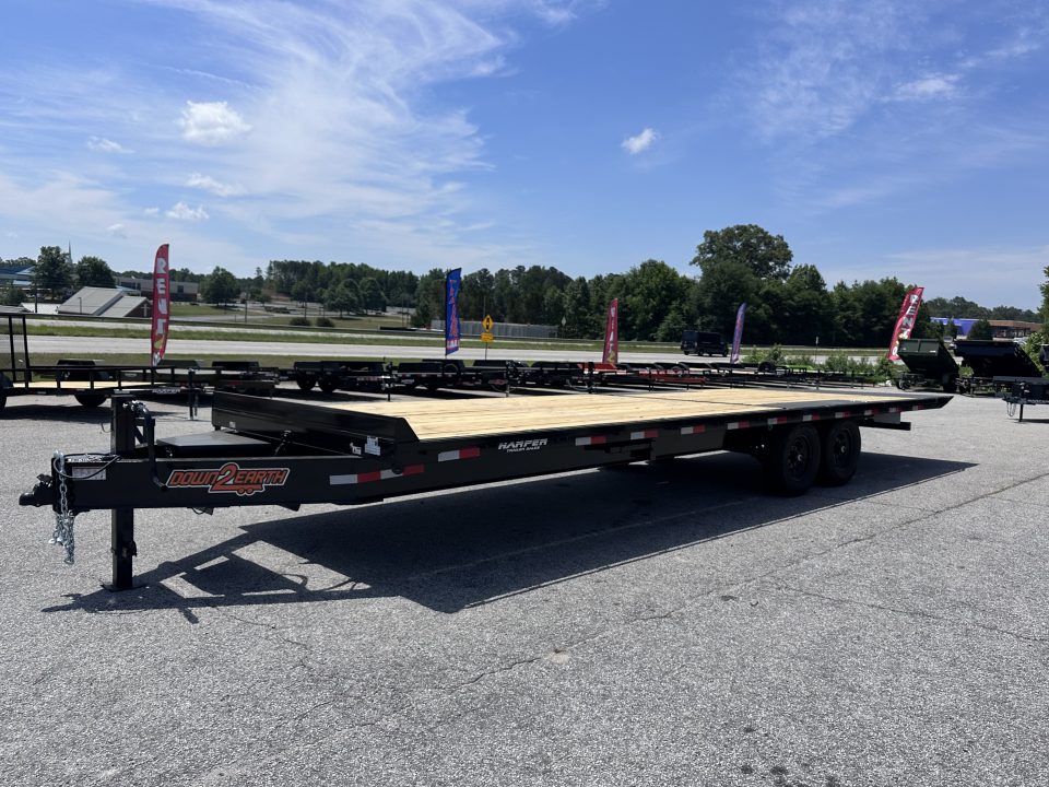 New 2026 DOWN 2 EARTH 26' 14K DECKOVER TILT EQUIPMENT HAULER