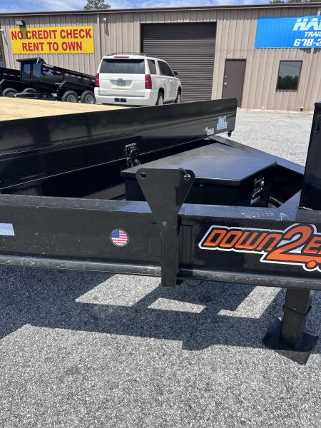 New 2026 DOWN 2 EARTH 26' 14K DECKOVER TILT EQUIPMENT HAULER
