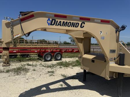 Consignment 2024 Diamond C Trailers FMAX212 102X40 MR Gooseneck Bodies