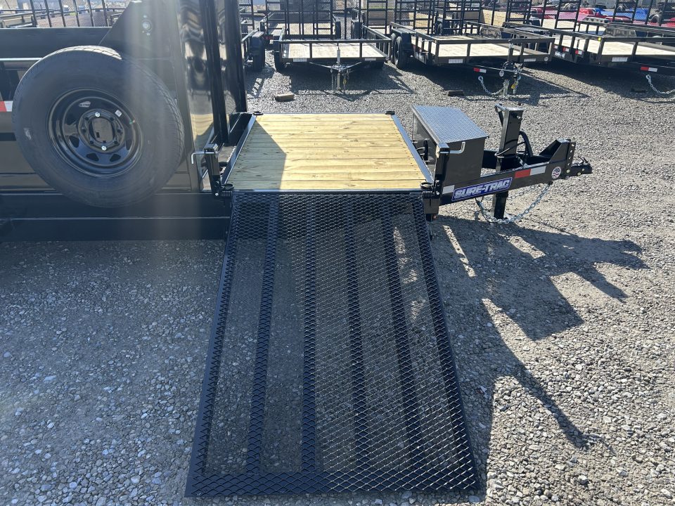 New 2026 Sure-Trac 82"x12+4 14K Low Pro Scissor Dump Trailer
