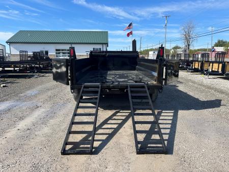 New 2026 Sure-Trac 82"x12+4 14K Low Pro Scissor Dump Trailer