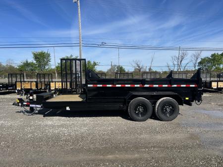 New 2026 Sure-Trac 82"x12+4 14K Low Pro Scissor Dump Trailer