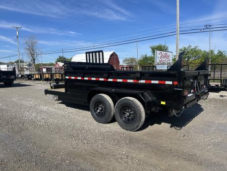 New 2026 Sure-Trac 82"x12+4 14K Low Pro Scissor Dump Trailer