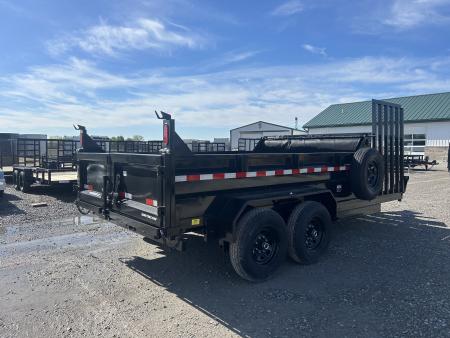 New 2026 Sure-Trac 82"x12+4 14K Low Pro Scissor Dump Trailer