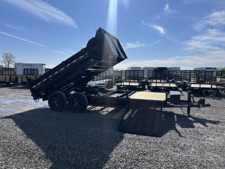 New 2026 Sure-Trac 82"x12+4 14K Low Pro Scissor Dump Trailer