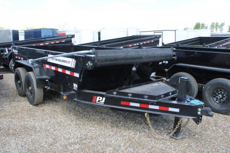 New 2027 PJ Trailers 14' DT1 15.4K GVWR STOCK ID 53540 Dump Trailer