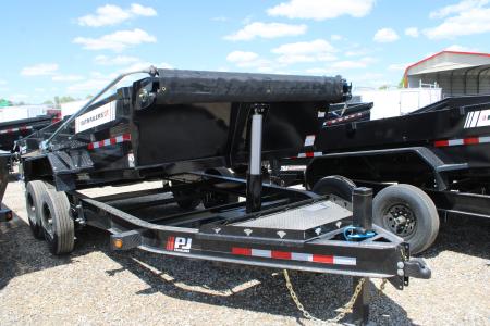 New 2027 PJ Trailers 16' DT1 15.4K GVWR STOCK ID 53537 Dump Trailer