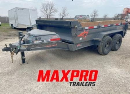 New 2026 Horizon Trailers 7'x12' Dump Trailer 2-7k axles