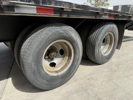 Used 2023 Double A 40’ Gooseneck Deckover 35’ plus 5’ x 102” with 2-10K tandem dual axles