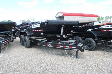 New 2027 PJ Trailers 16' DT1 15.4K GVWR STOCK ID 53538 Dump Trailer