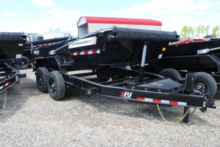 New 2026 PJ Trailers 14' DT1 15.4K GVW5 STOCK ID 53448 Dump Trailer