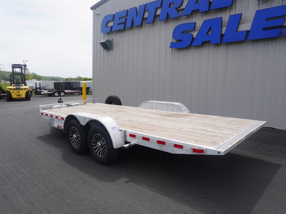 Used 2024 H&H Trailers 82"X18' Aluminum Speedloader Tilt Trailer