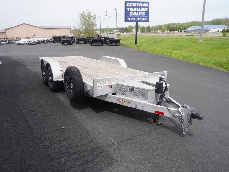 Used 2024 H&H Trailers 82"X18' Aluminum Speedloader Tilt Trailer