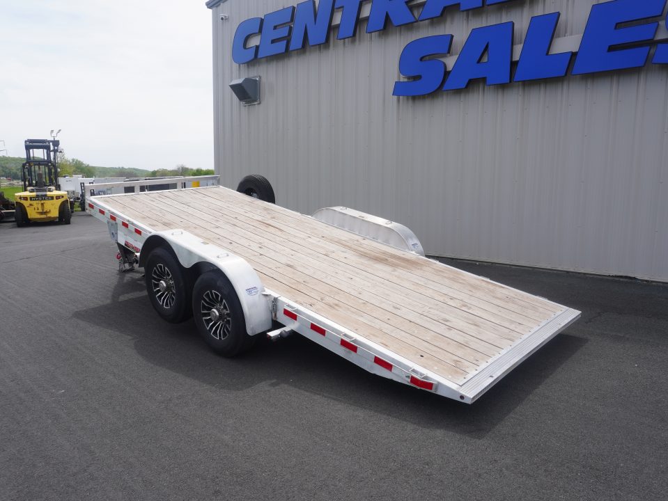 Used 2024 H&H Trailers 82"X18' Aluminum Speedloader Tilt Trailer