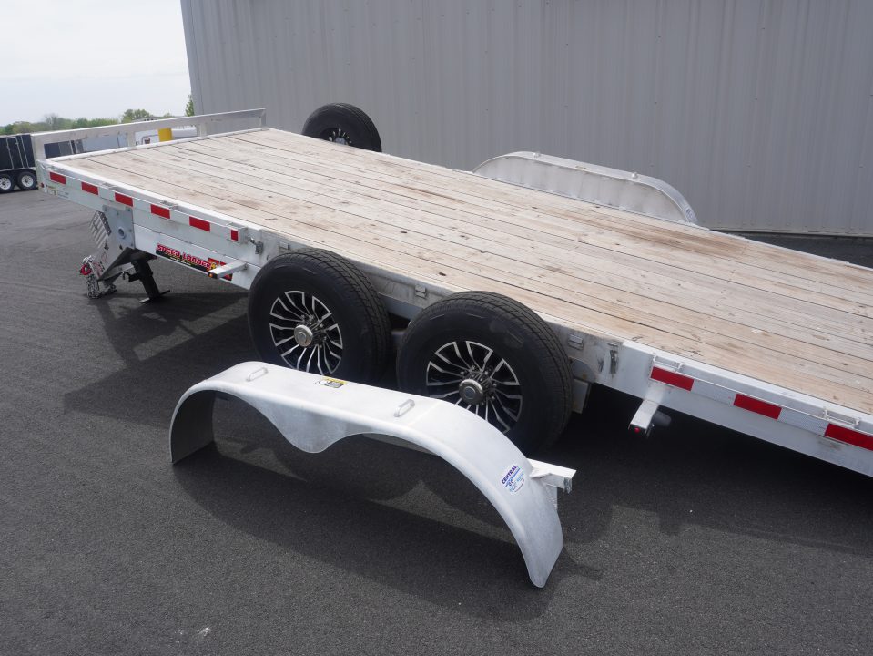 Used 2024 H&H Trailers 82"X18' Aluminum Speedloader Tilt Trailer