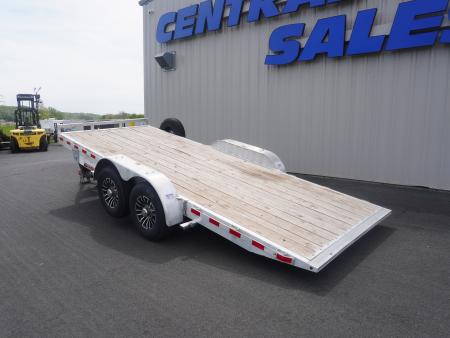 Used 2024 H&H Trailers 82"X18' Aluminum Speedloader Tilt Trailer