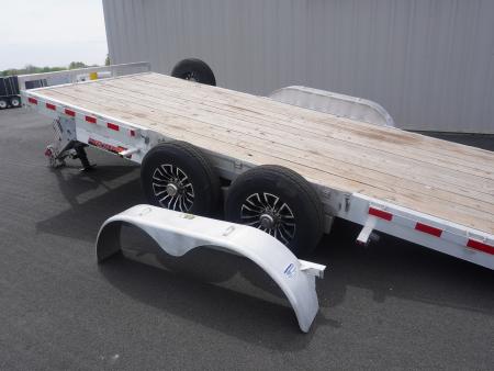 Used 2024 H&H Trailers 82"X18' Aluminum Speedloader Tilt Trailer