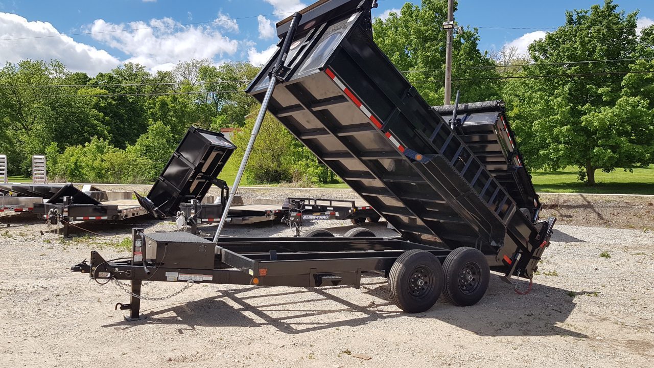 New 2026 MEB 82x14 Telescopic Dump Trailer 14K