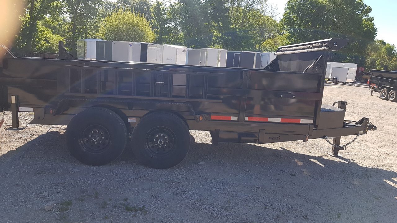 New 2026 MEB 82x14 Telescopic Dump Trailer 14K