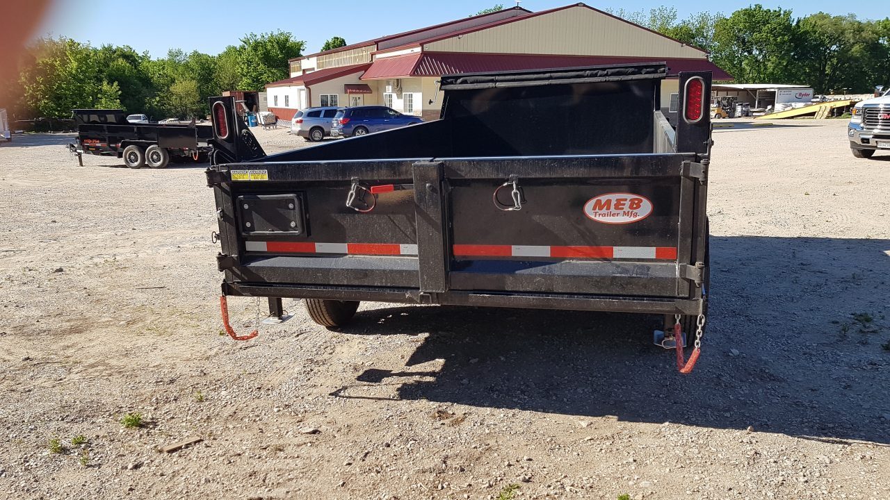 New 2026 MEB 82x14 Telescopic Dump Trailer 14K