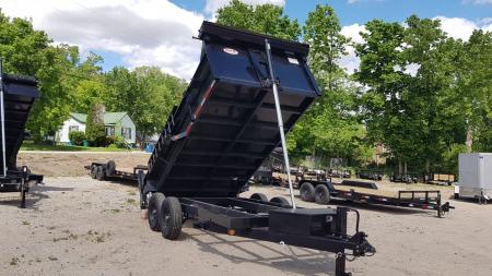 New 2026 MEB 82x14 Telescopic Dump Trailer 14K