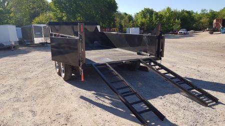 New 2026 MEB 82x14 Telescopic Dump Trailer 14K