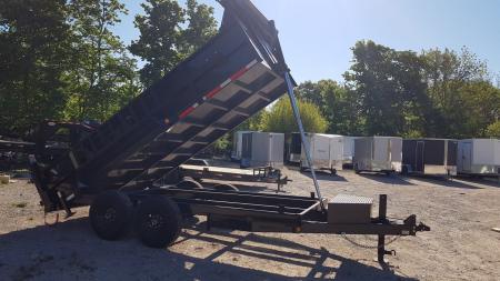 New 2026 MEB 82x14 Telescopic Dump Trailer 14K