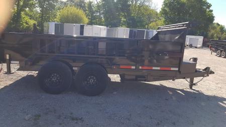 New 2026 MEB 82x14 Telescopic Dump Trailer 14K
