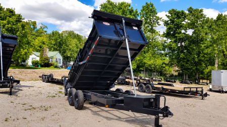 New 2026 MEB 82x14 Telescopic Dump Trailer 14K