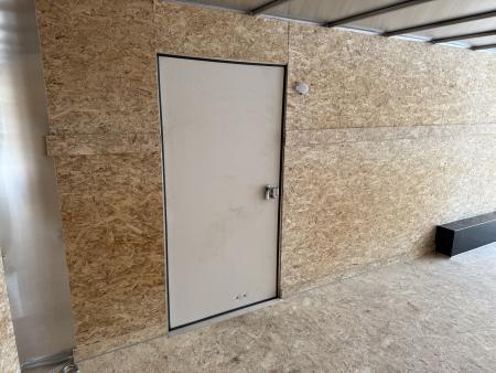 New 2027 Bighorn R&M 8.5x24 + 2’V Nose Rear Ramp Enclosed Cargo Trailer Car Hauler
