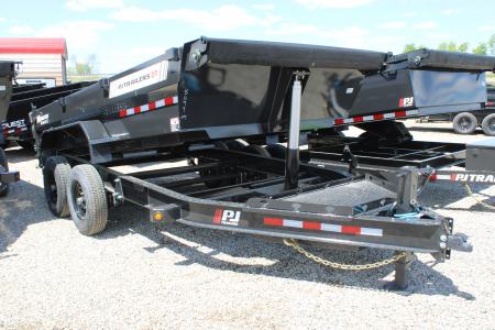New 2026 PJ Trailers 14' DT1 15K GVWR STOCK ID 53526 Dump Trailer