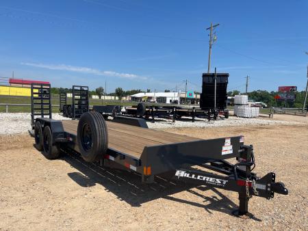 New 2026 Hillcrest Trailers 16202SE Equipment Trailer