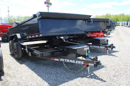 New 2026 PJ Trailers 14' D7 14K GVR STOCK ID 53555 Dump Trailer