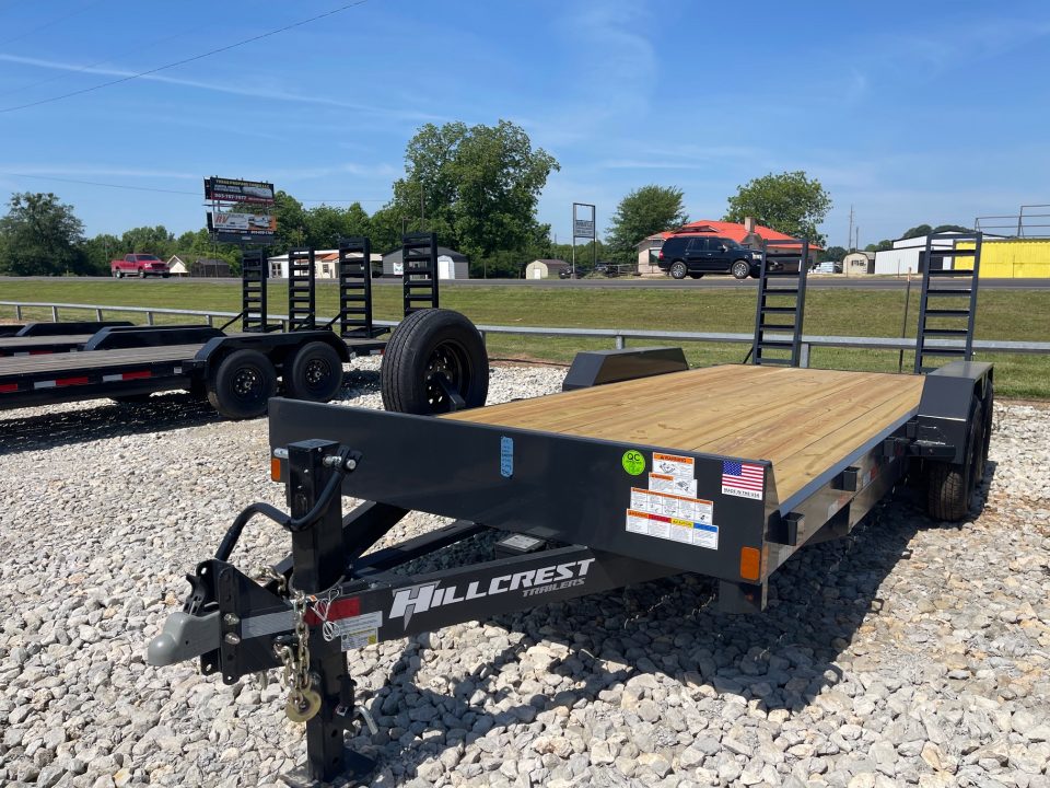 New 2026 Hillcrest Trailers 14182SE Equipment Trailer