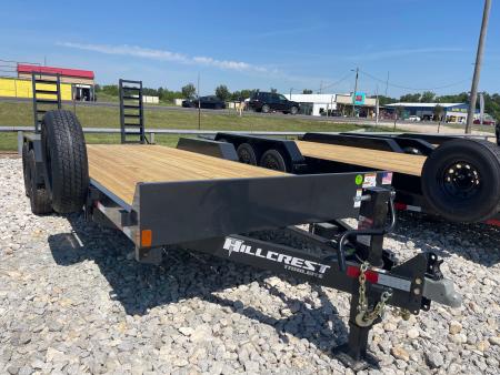 New 2026 Hillcrest Trailers 14182SE Equipment Trailer