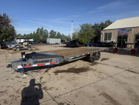 New 2026 Diamond C Trailers DEC207 20X102 Flatbed Trailer