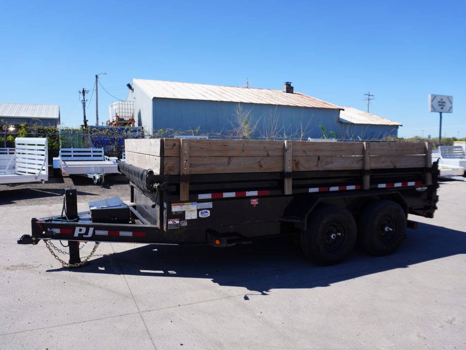 Used 2022 PJ Trailers DL 83"x14ft Dump Trailer