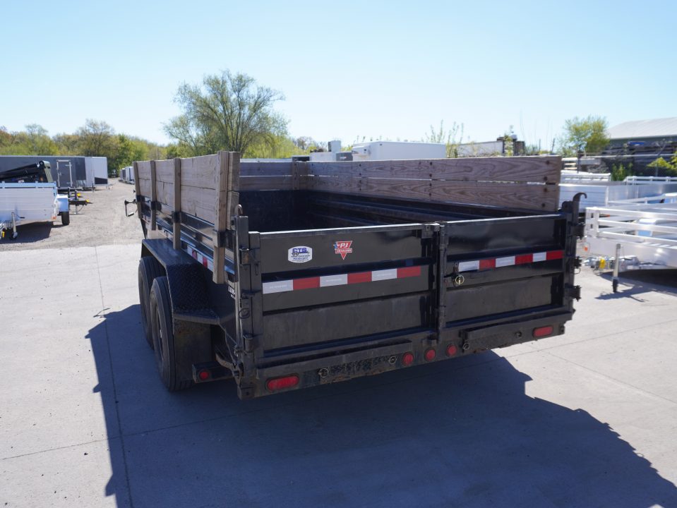 Used 2022 PJ Trailers DL 83"x14ft Dump Trailer